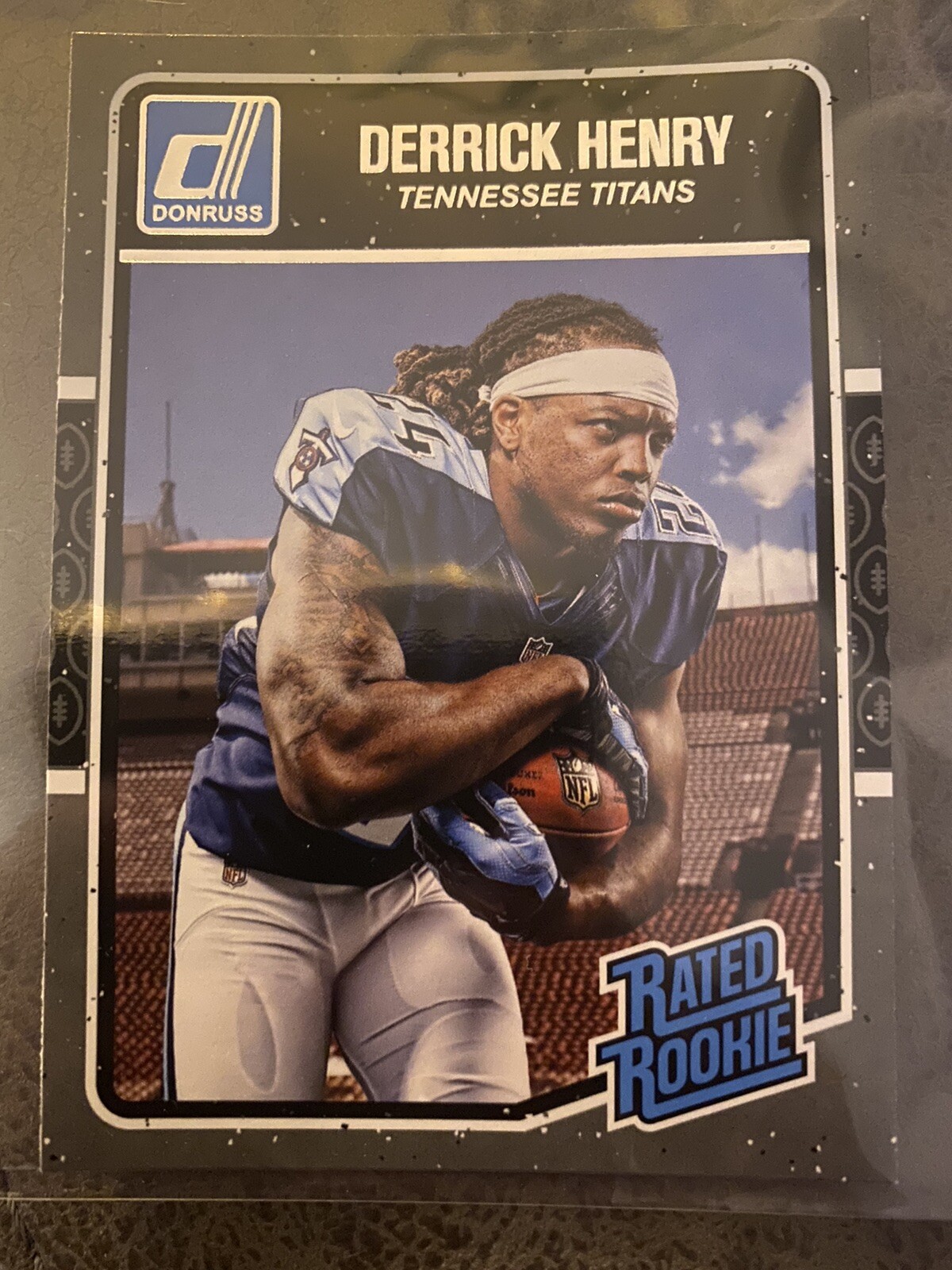 2016 Donruss Rated Rookie Derrick Henry Rookie Card #365 Tennessee Titans RC  | eBay