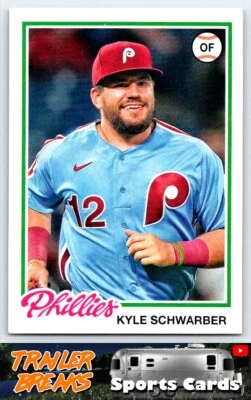 2022 Topps Archives #141 Kyle Schwarber - Image 1 of 2