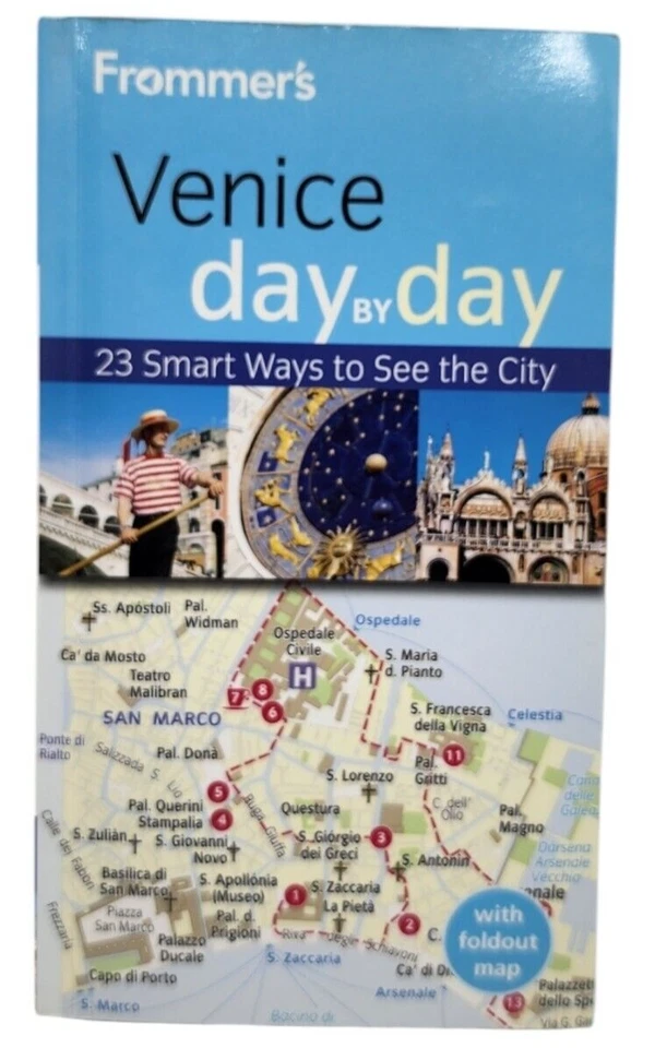 Frommer's travel guidebook - Venice Day to Day (2012) fold out map included - image 1 of 2