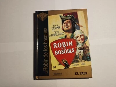 Robin de los bosques Flynn Revista y DVD N29 El pais Cine de oro Español-Ingles - Imagen 1 de 4