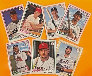 2022 Topps Archives #101-200 Singles | 1978 Topps Design | Complete Your Set
