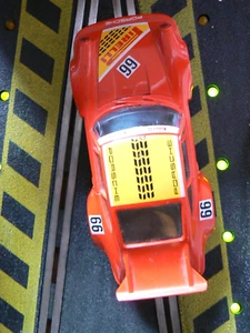 DIGITAL HORNBY CLASSIC C125 PIRELLI PORSCHE 911 #66 LIGHTS/NR MINT/SERVICED/FAST - Picture 1 of 12