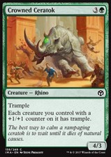 MTG 4x Crowned Ceratok EXC-Ceratok Crowned-IMA-Magic