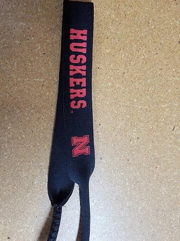 Nebraska Cornhuskers NCAA Neoprene Strap For Sunglasses/Eye Glasses Cover