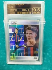 GAVI #5 GAME FACE  BARCELONA CHROME SCORE 2022-23 LA LIGA 22/23 SANDWICHES EG
