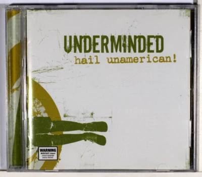 Underminded ‎– Hail Unamerican!  CD  (Punk / Hardcore) - CD Sent Tracked - Image 1 of 4