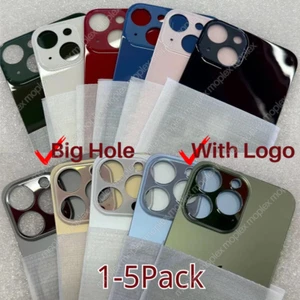 Lot grand trou de caméra de remplacement verre arrière pour iPhone XR XS 11 12 13 14 15 Pro Max - Photo 1 sur 1