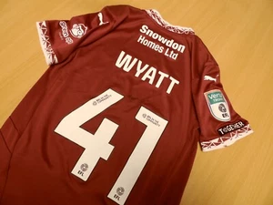 NORTHAMPTON TOWN | 41 | REUBEN WYATT | S | 2024/2025 SIGNED SHIRT | EFL TROPHY - Bild 1 von 8