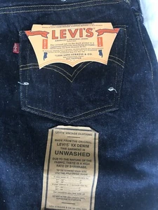 Levis Vintage Clothing 201XX / 501 555 Valencia st Jeans 501 LVC USA NWT 38x38 - Picture 1 of 11