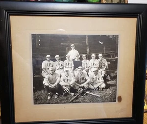 Large Mounted Pennsylvania Allentown Baseball Photograph early 1900's - Picture 1 of 4