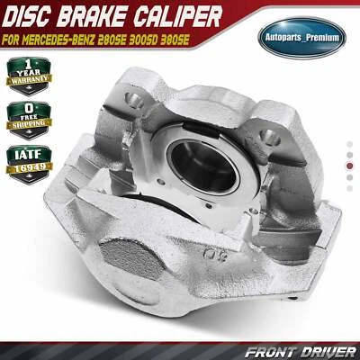 Front Left Brake Caliper for Mercedes-Benz 280SE 380SEL 450SEL 500SEL 1973-1985 - Image 1 of 4