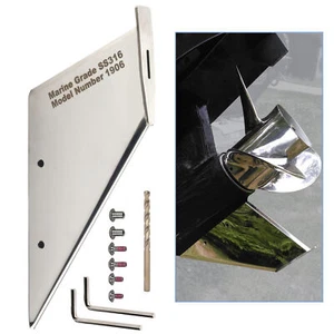 SkegGuard 27071 SS Replacement Skeg For FORCE 70-90hp 2-Str by Mercury 1998-2002 - Picture 1 of 9