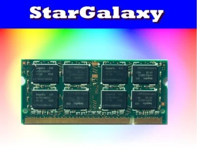 Nuevo 2 GB DDR2 PC2-6400 800 MHz SODIMM Notebook PORTÁTIL Memoria RAM 200 pines PC2-800 Foto 1 de 2