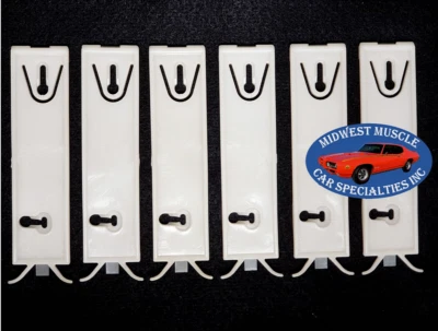 NOS Trim Clips Lower Belt Rocker Molding Fits 74-75 Chrysler New Yorker 6pcs B13 - Image 1 of 4