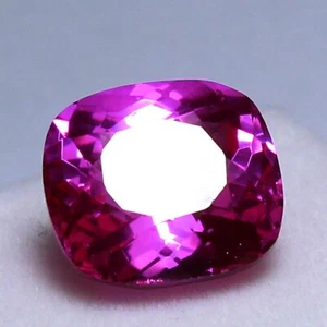 Natural 7.80 Ct Utah Red Beryl Bixbite Certified 11x10 mm Stunning AAA+ Gemstone - Picture 1 of 6