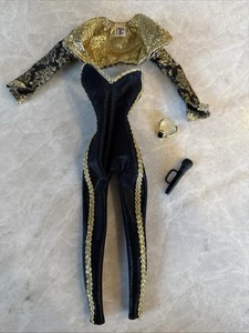 Juan Gabriel Barbie Jumpsuit Jacke Halskette - Bild 1 von 4