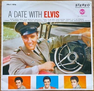 ELVIS PRESLEY - LP - A  DATE WITH ELVIS - orig. d. RCA PROMO - Bild 1 von 3