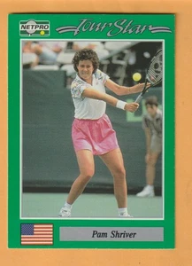 Pam Shriver 1991 NetPro Tour Stars #75 RC Rookie Baltimore Maryland - Bild 1 von 2