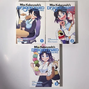 Miss Kobayashi's Dragon Maid: Elma's Office Lady Diary manga volumen 1-3 - Imagen 1 de 3