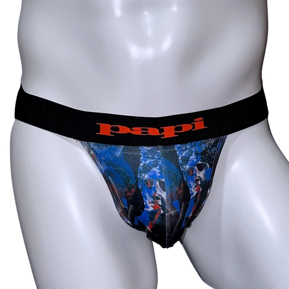 Estampado de estatua roja Papi Jockstrap talla M (32-34) nuevo con etiquetas Foto 1 de 4