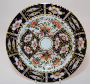 Antique Crown Derby Stevenson & Hancock 7" Imari Side Cake Tea Plate 1860s VGC - Picture 1 of 7
