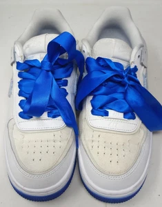 Nike Air Force 1 Low Shadow Chiniglia Swoosh Tinta Blu Donna Taglia 8,5 - Foto 1 di 11