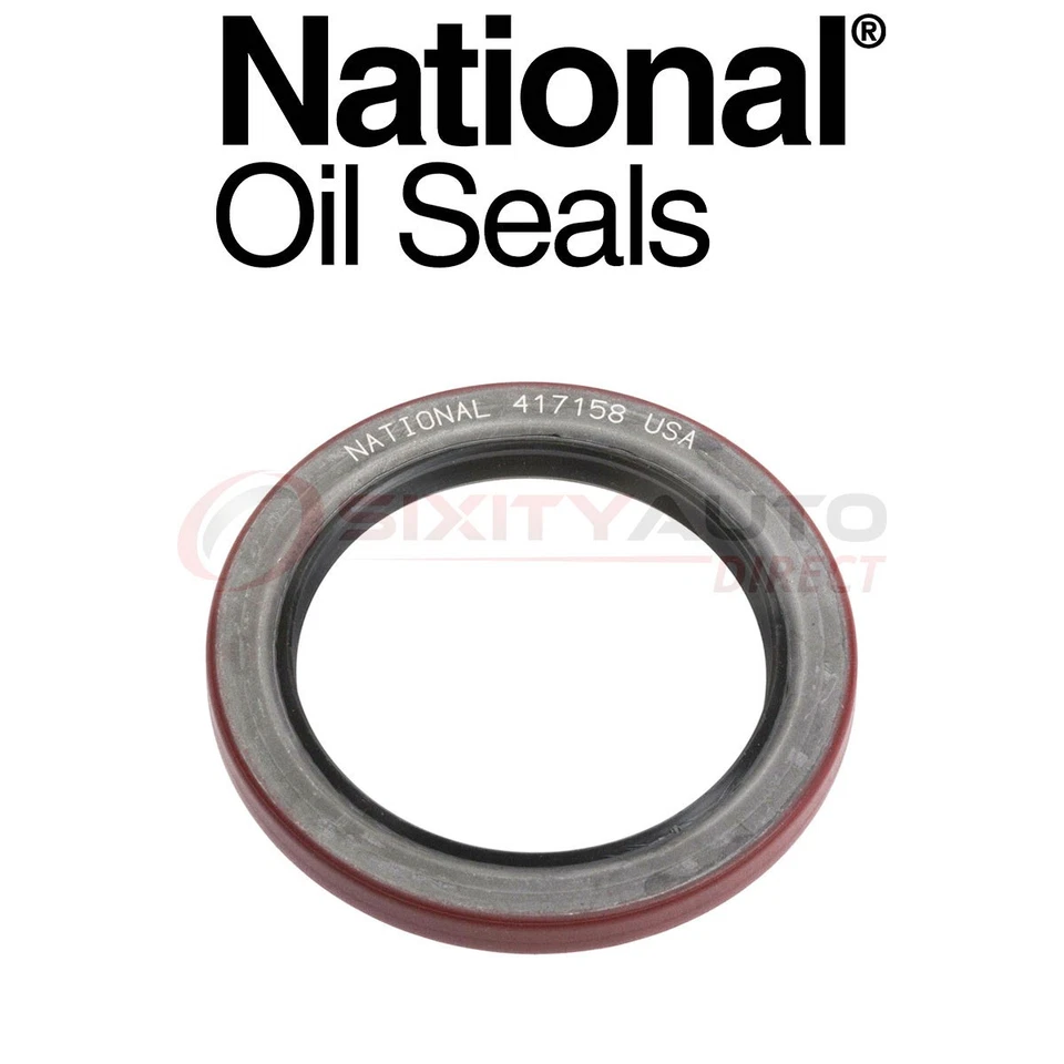 National Wheel Seal for 1974 Dodge W300 Pickup 3.7L 5.2L 5.9L 6.6L 7.2L L6 ly Foto 1 de 4