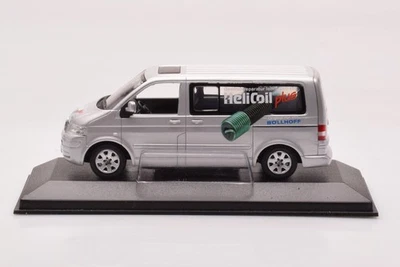 VW Volkswagen Multivan Minibus Silver Heli Coil Edition Minichamps 1/43 - Immagine 1 di 4
