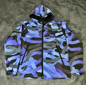Cookies Windbreaker - Blau & Lila Camouflage - Herren Small - Top Zustand - Keine Gebrauchsspuren! - Bild 1 von 7