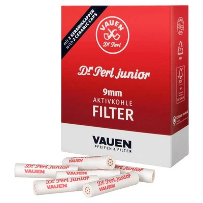 Dr. Perl Filter  Junior Jubox Activekohlefilter 9mm (10 x 40 Stück -Packung) - Bild 1 von 4