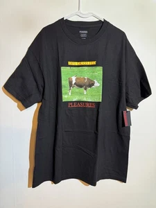 Pleasures Grass Fed Shirt Size XL Black - NEW! - Picture 1 of 4