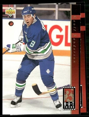 1992 Upper Deck- Geoff Sanderson #HT@ - Image 1 of 2