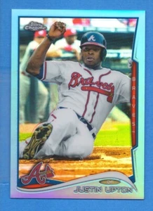 2014 Topps Cromo Blu Rifrattore #93 Justin Upton Braves 42/199 - Foto 1 di 1