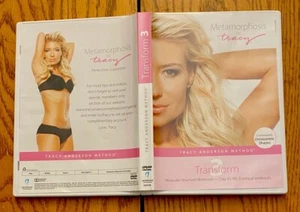 3 Metamorphosis Tracy Anderson Transform 1, 3 Method DVD Dance, Cardio Workout - Picture 1 of 6