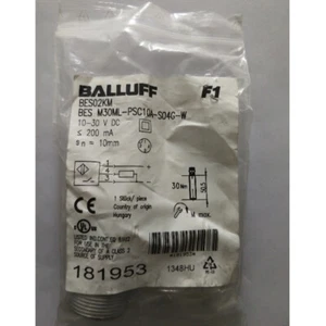 1PC New BALLUFF Proximity Sensor BES M30ML-PSC10A-S04G-W Expedited Shipping - Picture 1 of 3