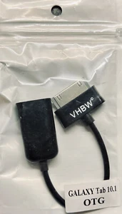 OTG Daten Lade Adapter USB Buchse auf Samsung Galaxy Tab 10.1 Stecker - Zdjęcie 1 z 2