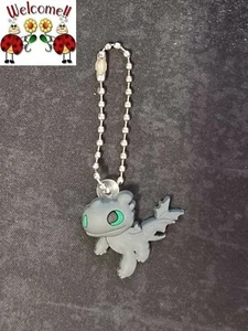 PVC HOW TO TRAIN YOUR DRAGON (GREEN EYED) BAG TAG KEYRING PURSE WALLET 309w - Picture 1 of 3