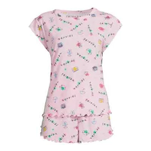 Women's Friends Top, Socks and Shorts Pajama Set, Warner Bros. 3XL - Picture 1 of 5