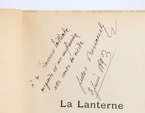RENARD La lanterne sourde coquecigrues EDITION ORIGINALE ENVOI AUTOGRAPHE 1893 - Picture 1 of 1