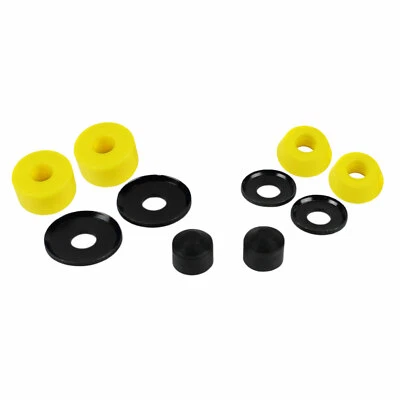 TGM SKATEBOARDS Skateboard Truck Rebuild Kit MEDIUM 94A Bushings Washers Pivot Cups For 2 Trucks