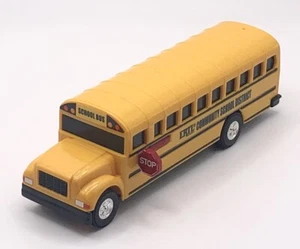 Tomy Ertl Juguete Autobús Escolar Comunitario Distrito Escolar 5" Señal de Parada Móvil Amarillo - Imagen 1 de 9