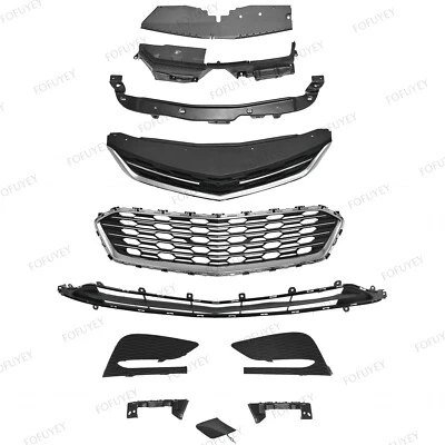 For Cruze 2016-18 Radiator Grille/Lower Mesh/Air Deflector/baffle/Bumper Bracket Foto 1 de 4