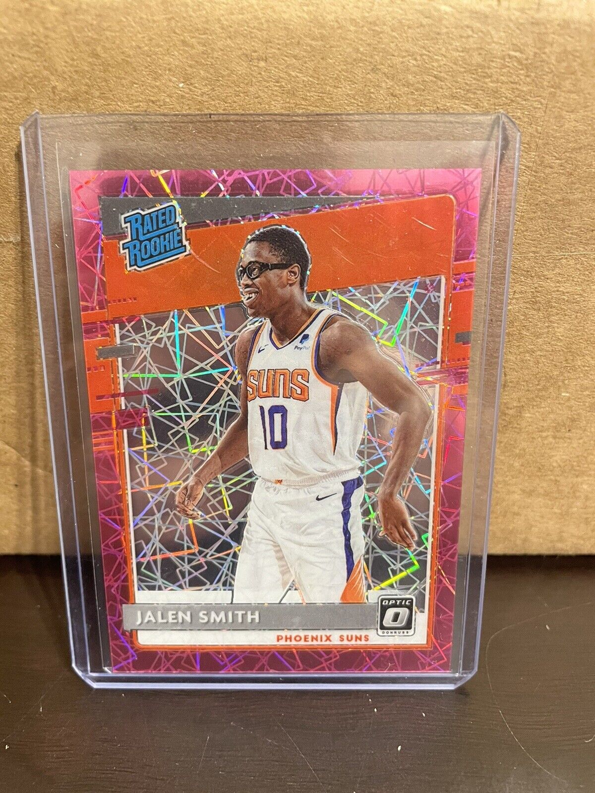 2020-21 DONRUSS OPTIC PINK VELOCITY RATED ROOKIE RC JALEN SMITH SUNS /79 