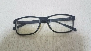 SIEHE 3122 55/15 145 C1 Aluminium Schwarz Design Denmark Made in Italy Brille - Bild 1 von 8