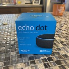 New Echo Dot (3rd Gen, 2018 release) - Smart speaker with Alexa - Charcoal