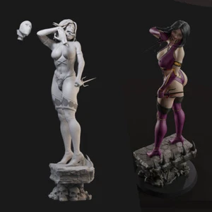 Mileena 1/24 1/18 3D Druck Modellbausatz unbemalt unmontierter Ständer - Bild 1 von 4