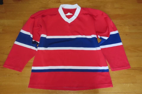 Vintage Cooper Label - MONTREAL CANADIENS (MED) BLANK Hockey Jersey Cover