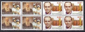 ESPAÑA - 2002 - Edifil 3894/5 - Cernuda y Federico Rubio - Bloque 4 - MNH - Imagen 1 de 1