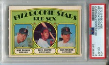 1972 O-Pee-Chee #79 Carlton Fisk Rookie PSA 6 EX-MT Boston Red Sox