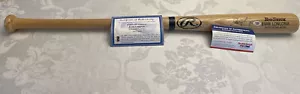 EVAN LONGORIA Tampa Bay Rays SF Giants Autographed Baseball Bat w PSA/DNA COA - Picture 1 of 8